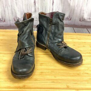 Shoes As98 Simon Boot Nero Black Combat Biker 38 Poshmark